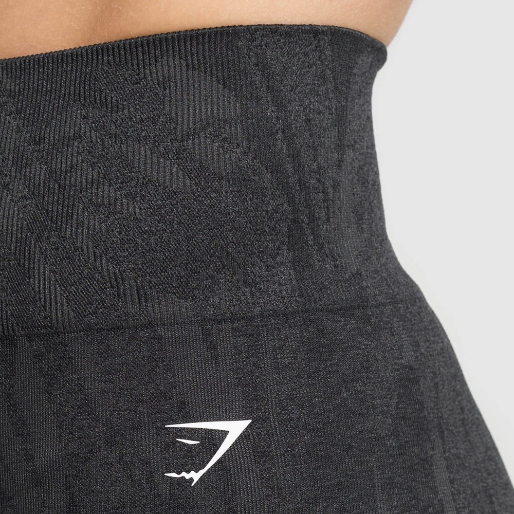 Gymshark Gray and Black Camo Leggings